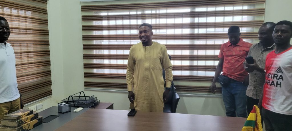 HON. ABUBAKAR ISSAKA OFFICIALLY ASSUMES DUTY