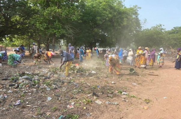 Community Participation Drives National Sanitation Day Success in Akoma and Funsua during cleanup funsua 2